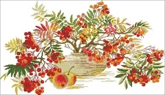 YIXIAO Счетный Набор для вышивания крестиком RS хлопок с крестиком Riolis 1050 осень Урожай варенья фрукты