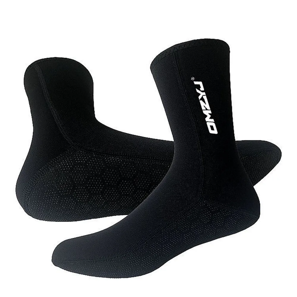 Description Picture 5 of item5MM neoprene diving socks swimming warm beach socks men and women water sports snorkeling surfing non-slip swimming diving socks