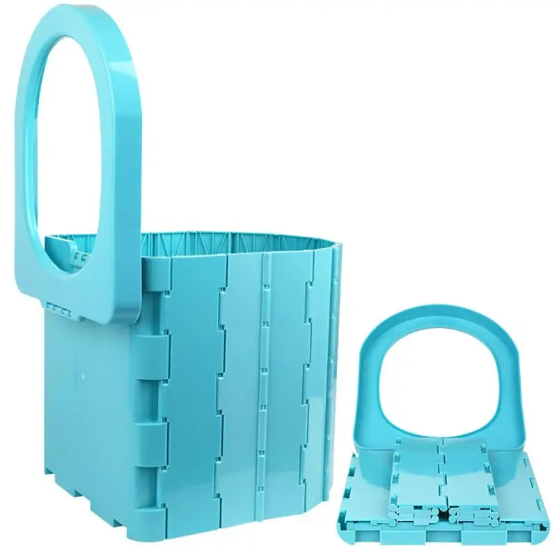 Portable Folding Toilet Commode Porta Potty Car Toilet Camping Outdoor Travel Bucket Seat for Hiking Long Trip