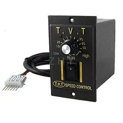 

Electric Green LED Indicator AC Gear Motor Speed Controller 220V 6W