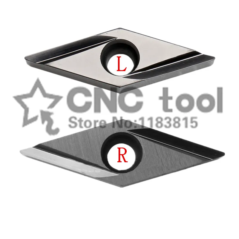 VBGT110302 VBGT110304 R-Y L-Y TN600 Carbide Inserts  Cermet Medium And Fine Steel Parts Have Good Finish Tungsten Carbide Insert types of end mills