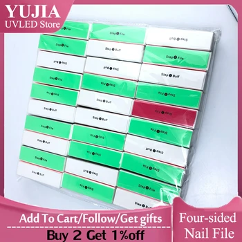 

Nail Files Free shipping 4 Sides Sponge Nail Buffer Block Polishing Sanding Block Tool for Nail Art With Gel Nail Art For Design
