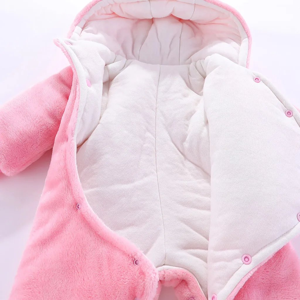 newborn boy toddler costume Infant Baby Boys Girls clothes Long Sleeve Cute Cartoon Rabbit Fleece Hooded Romper Outfits Clothing