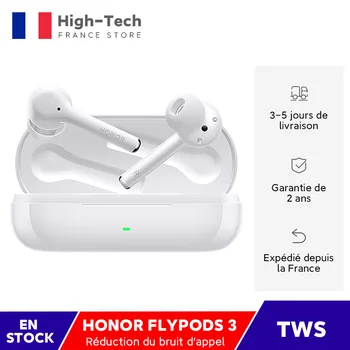

In Stock Honor FlyPods 3 Magic Earbuds Wireless Earphone TWS Three Microphone Noise Reduction Bluetooth 5.0Touch Sensor Earphone