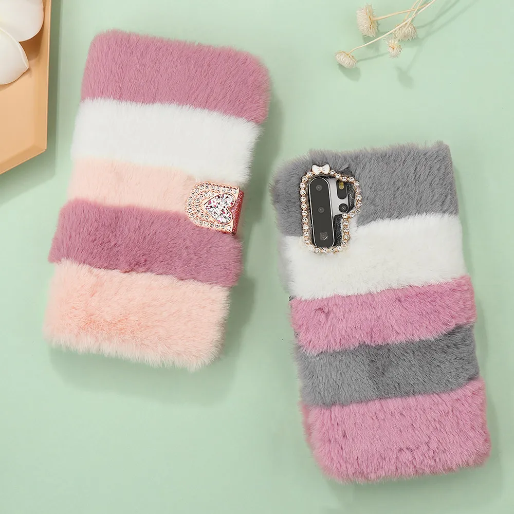 LLZ.COQUE роскошный пушистый кошелек с подставкой флип чехол для телефона huawei P30 Lite Pro Nova 4e Блестящий Магнитный меховой плюшевый чехол