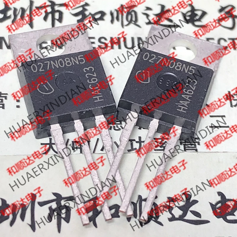 5 шт., новые оригинальные кнопки 027N08N5 IPP027N08N5-220 80V 120A