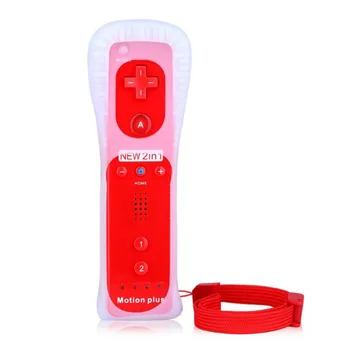 

New Gamepad For Nintend Wii 2 in 1 Controller Without Motion Plus Bluetooth Wireless Remote Controle For Wii Nunchuck Joypad R2