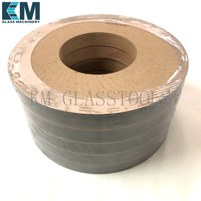 200x90x20mm/200x22x20mm Polishing Wheels For Glass Final Polishing Wheel Glass Pencil Edging Shape Edging Machine BD