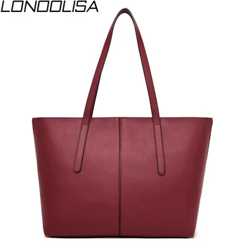 

Elegant Luxury Handbags Women Bags Designer Soft Leather Solid Ladies Bag Bolso Mujer Large Capacity Travel Tote Bags for Women