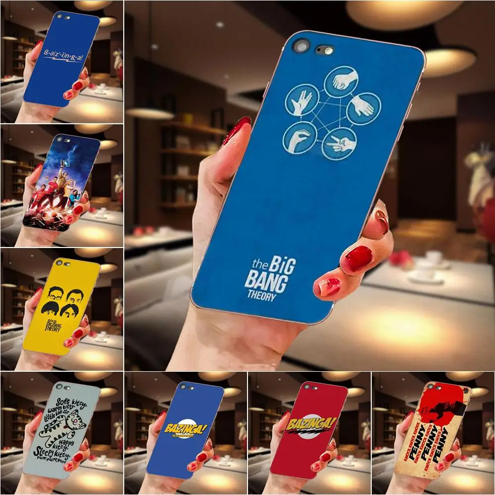 Для Samsung Galaxy A10 A20 A20E A3 A40 A5 A50 A7 J1 J3 J4 J5 J6 J7 2016 2017 2018 Мягкий ТПУ модная Теория большого