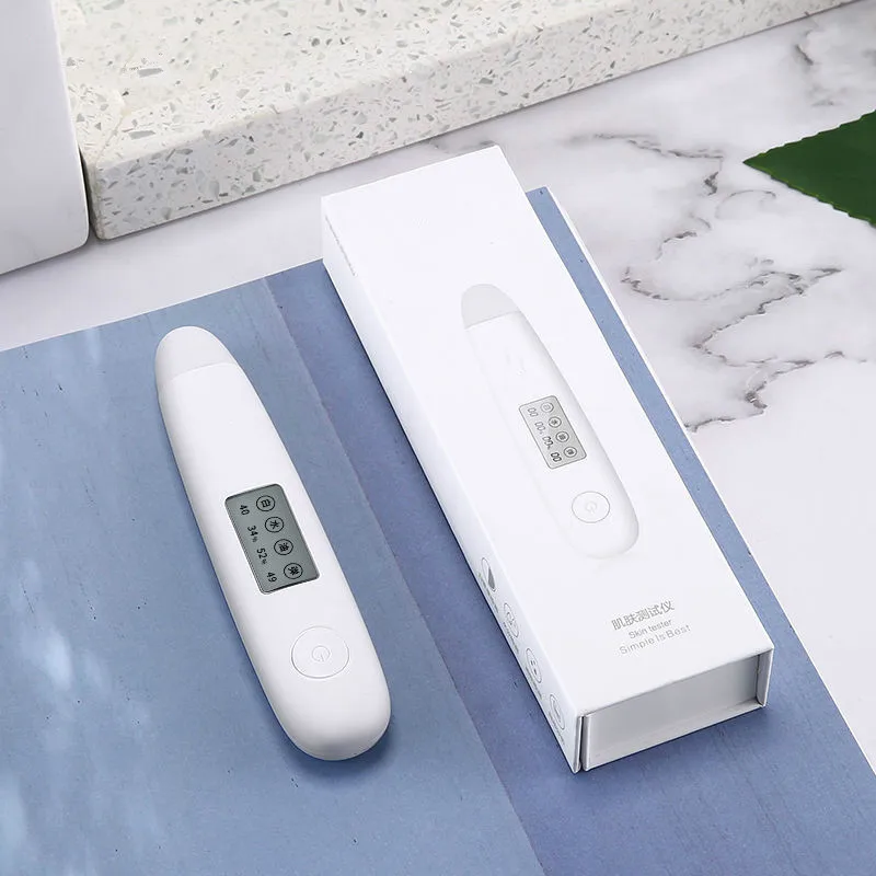 Smart Water And Oil Skin Analyzer With LCD Screen Skin Moisture Whiteness Tester Skin Care Tools 1