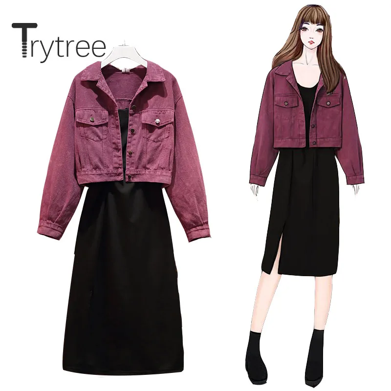 Комплект из двух предметов Trytree повседневный ковбойский костюм с отложным