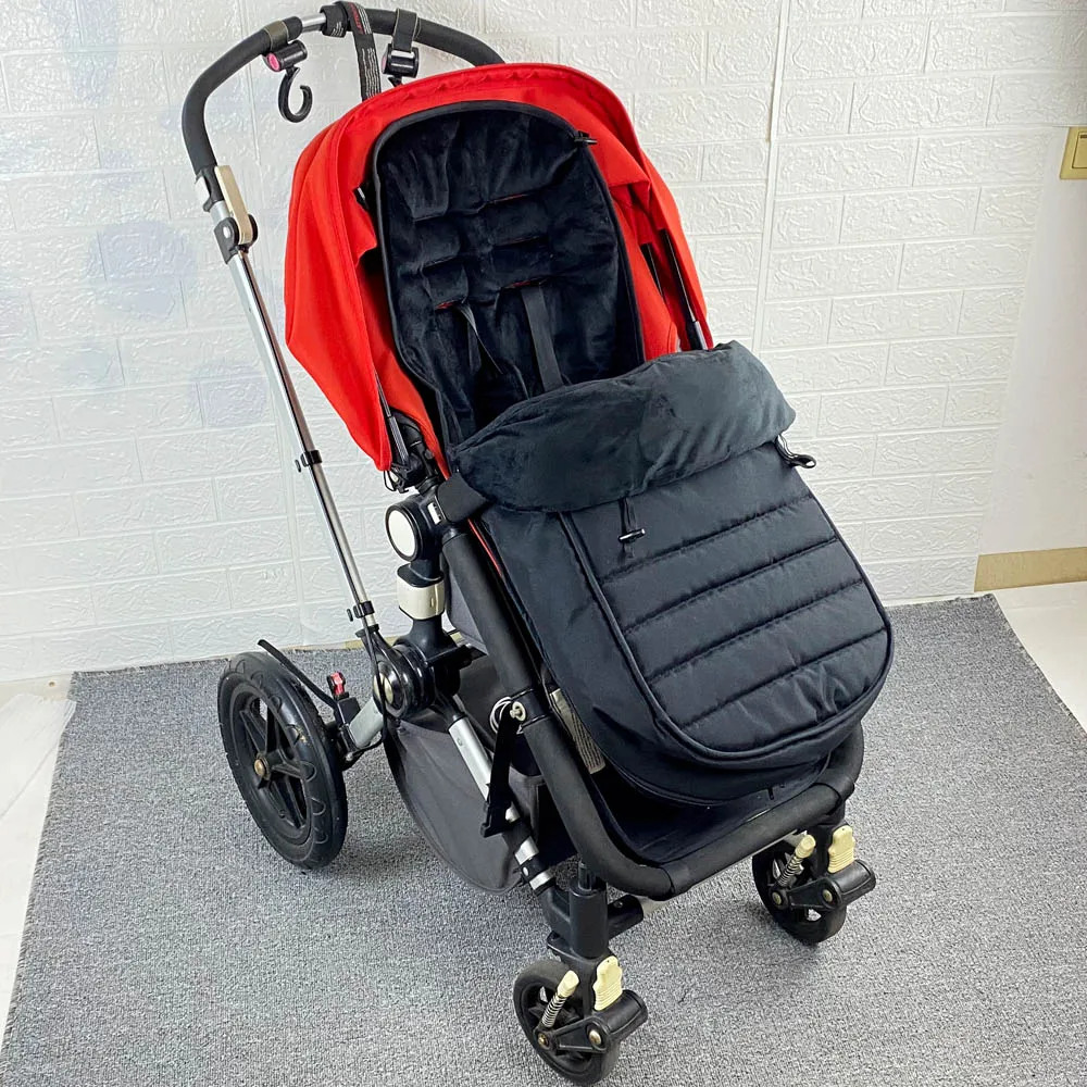 Baby Stroller Accessories Warm Footmuff Windproof Sleepsack Socks For Bugaboo Cameleon3 Winter Sleeping Bag