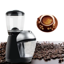 Электрическая кофемолка коническая Кофемолка домашняя кухонная мини автоматическая кофемолка