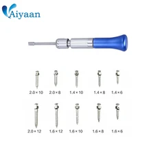 Зубной микро-отвертка для имплантатов ортодонтического соответствия инструмент Отвертка самосверлящий инструмент