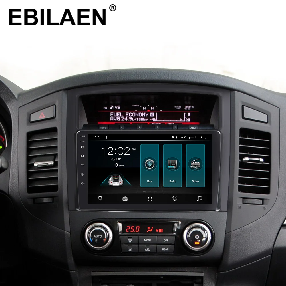 Perfect EBILAEN Car Cassette DVD Multimedia player For Mitsubishi PAJERO 4 2din Android 9 Radio GPS Navigation  V97 V93  Rear Camera 1 Perfect EBILAEN Car Cassette DVD Multimedia player For Mitsubishi PAJERO 4 2din Android 9 Radio GPS Navigation  V97 V93  Rear Camera 1