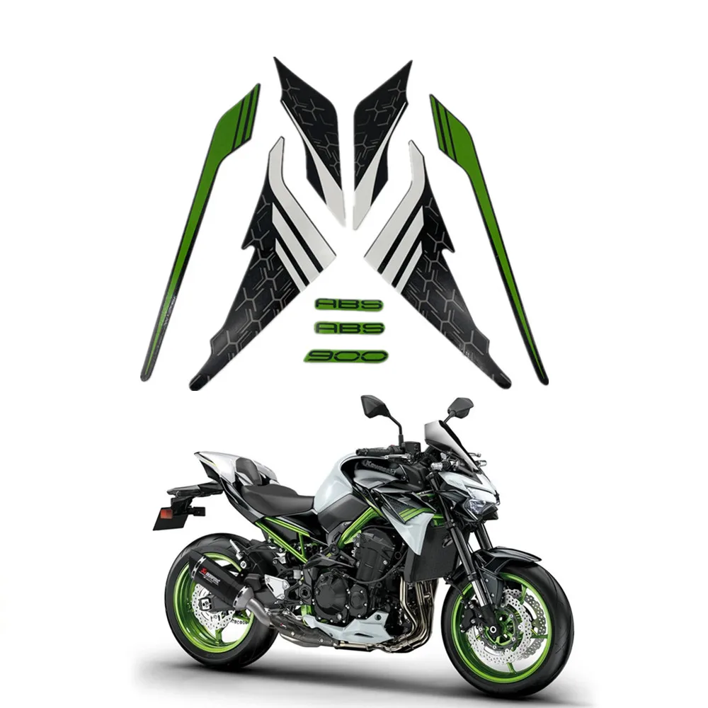 

Высококачественная мотоциклетная наклейка полный комплект для Kawasaki Z900 2020 2021 Протектор Гонки аппликация эмблема декоративная защита