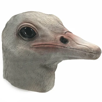 

Realistic Latex Animal OSTRICH Bird Fancy Props Carnival Party Cosplay Mask