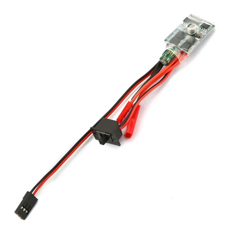 RC автомобиль 10A матовый ESC двухсторонний регулятор скорости двигателя с тормозом/без тормоза для 1/16 1/18 1/24 автомобильный бак лодки F05427