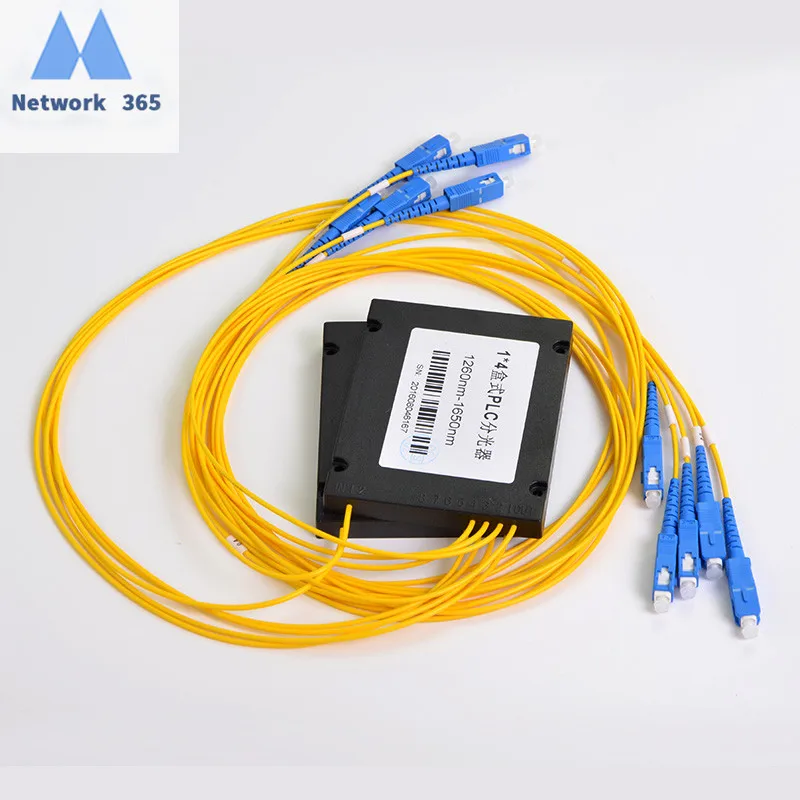 Бесплатная доставка 1X4 SC/UPC волокно-оптический разветвитель оптический FBT муфта