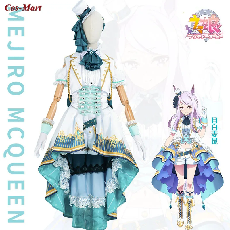 

Новая игра Umamusume: красивая обувь в стиле Дерби Mejiro McQueen карнавальный костюм милая форма полный набор активности вечерние Одежда для ролевых игр XS-XL