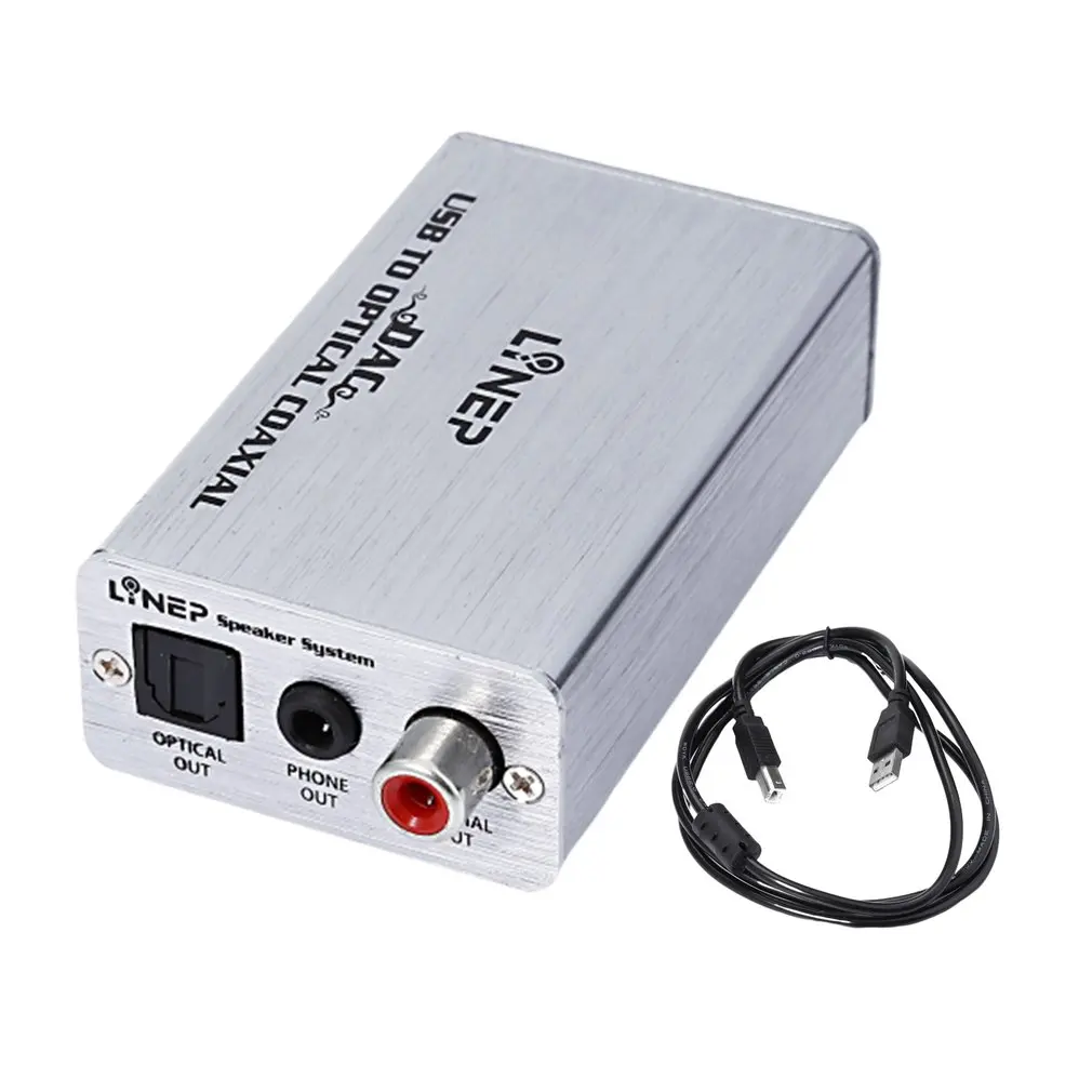 M303 декодер Профессиональный Usb внешний звуковая карта декодер DAC волоконный коаксиальный цифровой выход Алюминиевый декодер