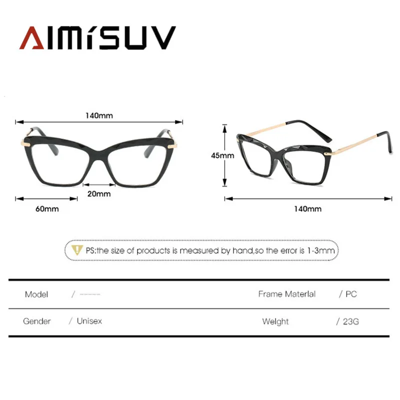 AIMISUV, модные квадратные очки, оправа для женщин, трендовые стили, фирменный дизайн, оптические компьютерные очки Oculos De Sol, очки