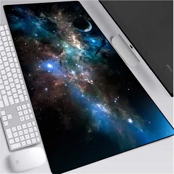 

Mouse Pad HD Wallpaper Starry Sky Pattern Large Mouse Pad PC Computer Office Keyboard Pad Gaming Accessories Desk Mat 90x40