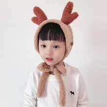 Детская шапка, шарф, детская Лоскутная однотонная шапка, шарф, осенний зимний теплый шарф для мальчика, девочки