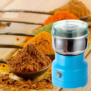 

Mini Processor Mixer Blender Electric Food Chopper Pepper Garlic Seasoning Coffee Grinder Extreme Speed Grinding Kitchen Tools