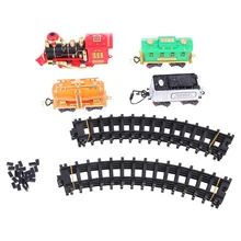 

1 Set of Classical Electric Track Train Children Electric Rail Train