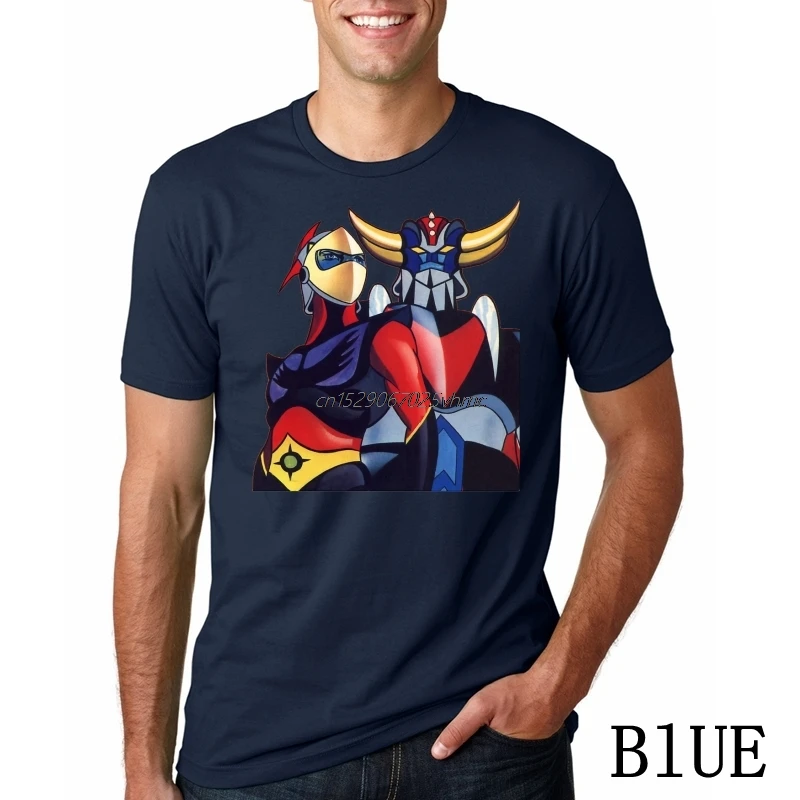 

T Shirt Men tshirt Goldorak Grendizer UFO Robot Graphic T-Shirt