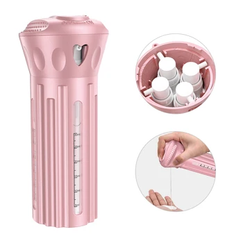 

Portable 4 In 1 Travel Bottles Perfume Shampoo Shower Lotion Bottling Gel Emulsion Sub Bottling Multi Cosmetics Storage 30ML*4