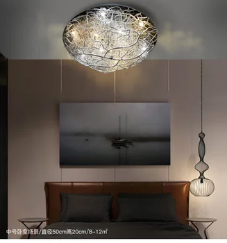 

LED Ceiling Lights Modern Illumination Home Fixtures Living Room Lamps Bird's Nest Luminaires Kids Bedroom Ceiling Lighting E27
