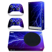 XSS Series S Colorful Skin Sticker Decals Cover for Xbox Series S Console And 2 Controllers