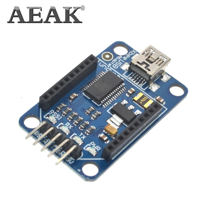 AEAK XBee Explorer Xbee USB мини адаптер Модульная плата базовый щит Многофункциональный FT232
