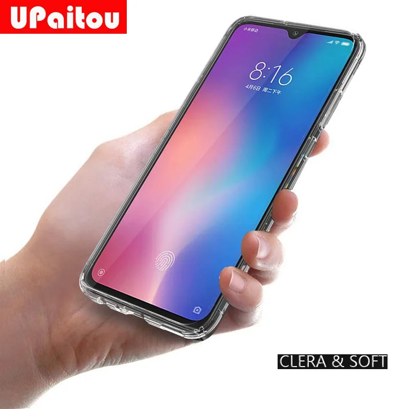 

UPaitou Clear TPU Case for Meizu 16Xs 16S 16 16X 16th + Plus V8 M8 Pro Lite Note 9 X8 Soft Sinicon Cover For Meizu 16Xs Case