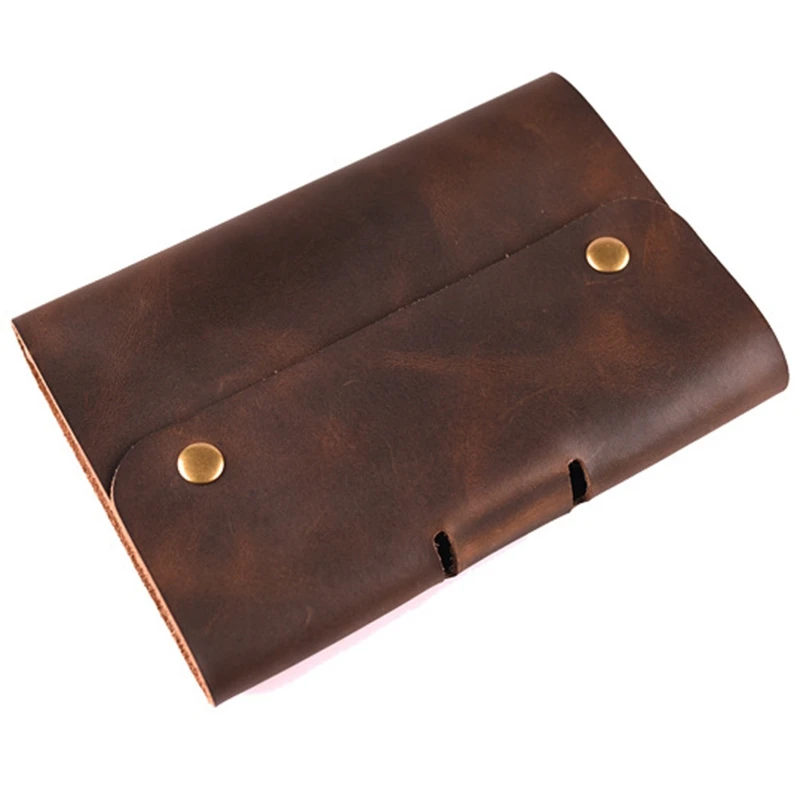 

A6 Notebook Leather Diary Planner Rings Office Diary Spiral Travelers Writing Pad Cowhide Notebook