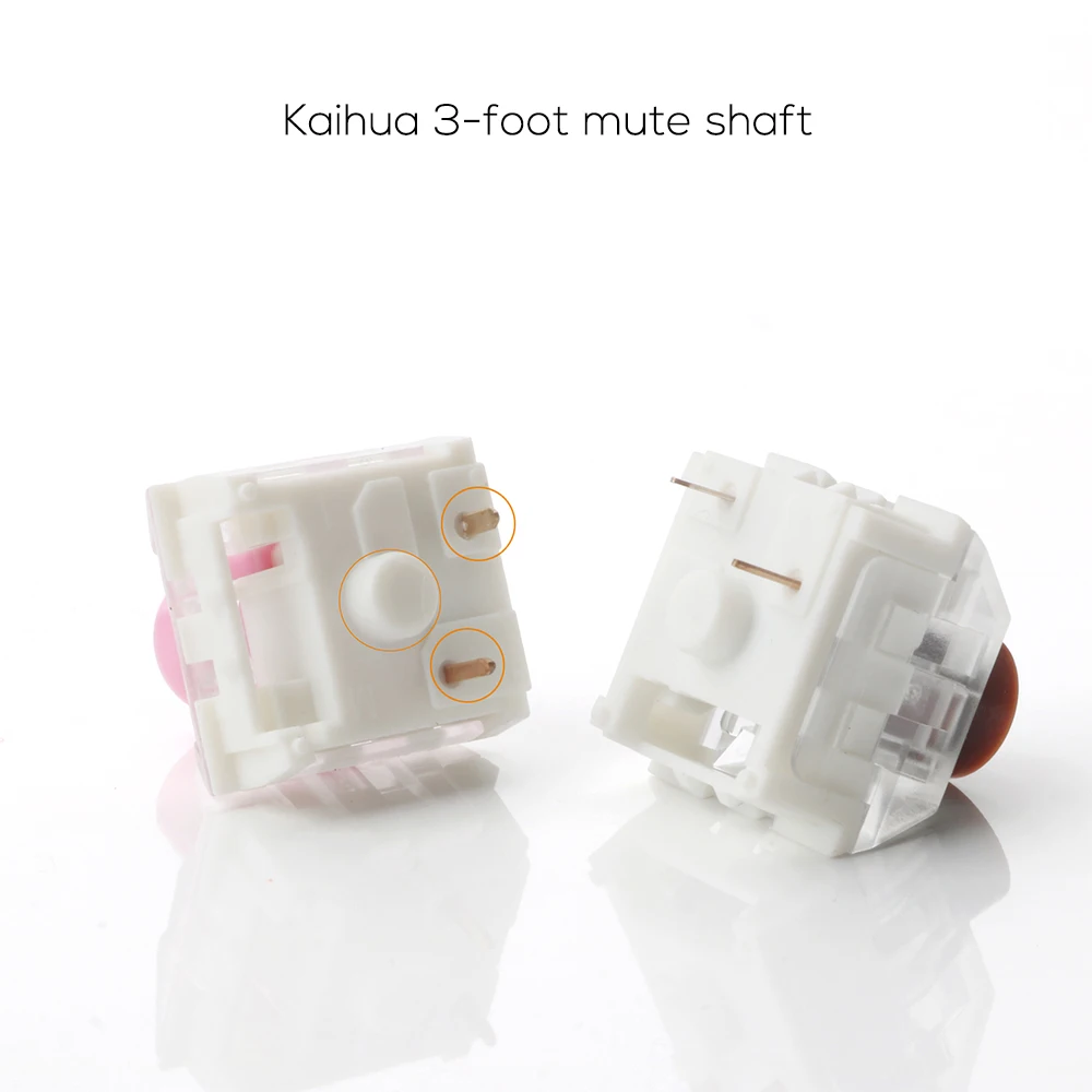 Kailh Box Switch Red Pink Mute Brown Axis for Customized Mechanical 3 Tactile Gaming
