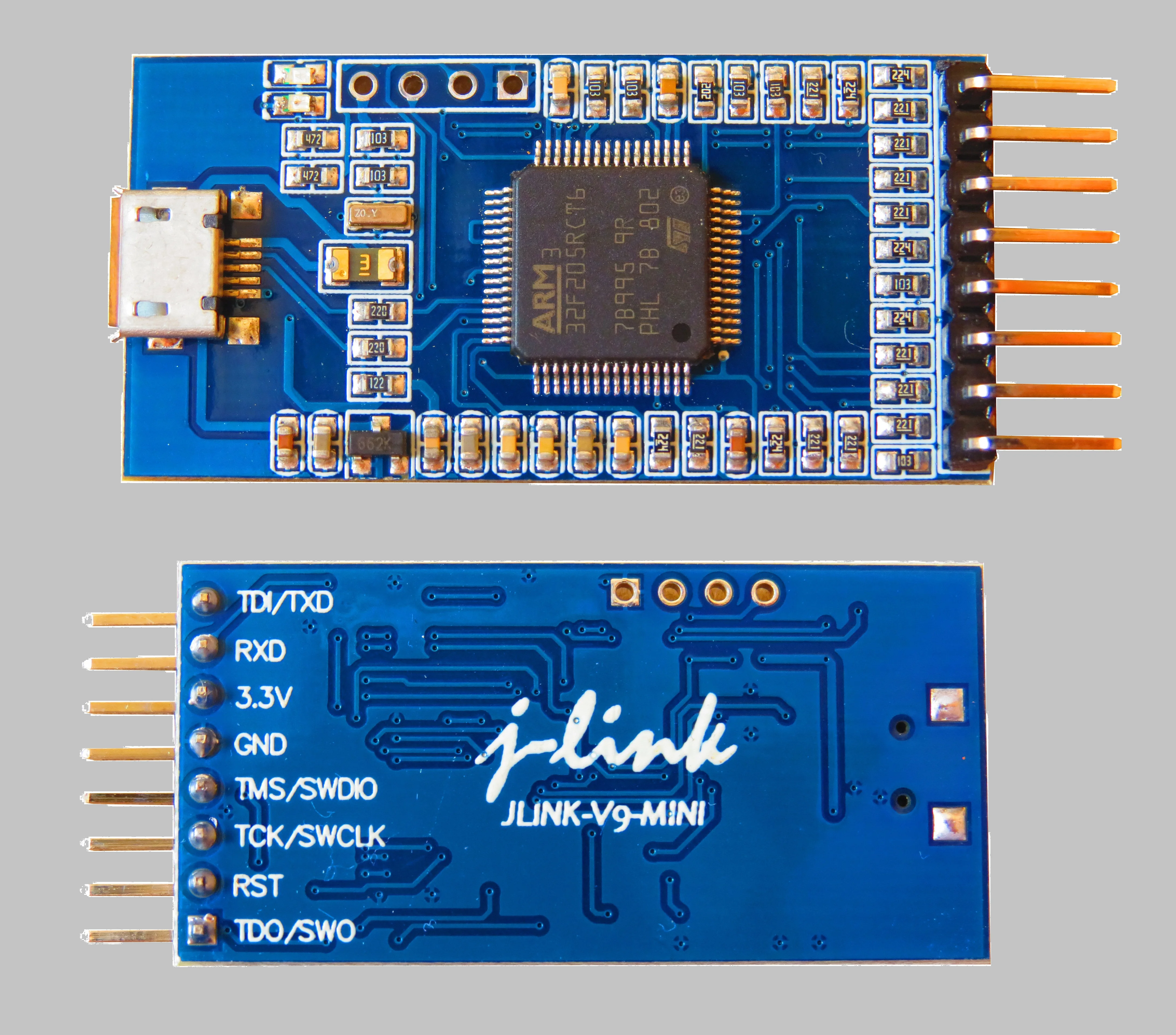 

JLINK V9 Mini emulator j-link does not drop firmware V9 new debugger Mini