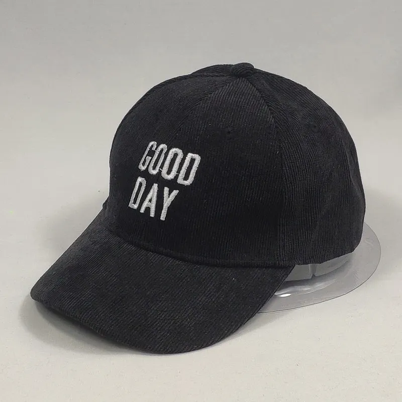 Детская Вельветовая регулируемая бейсболка Good Day для мальчиков и девочек 2 8