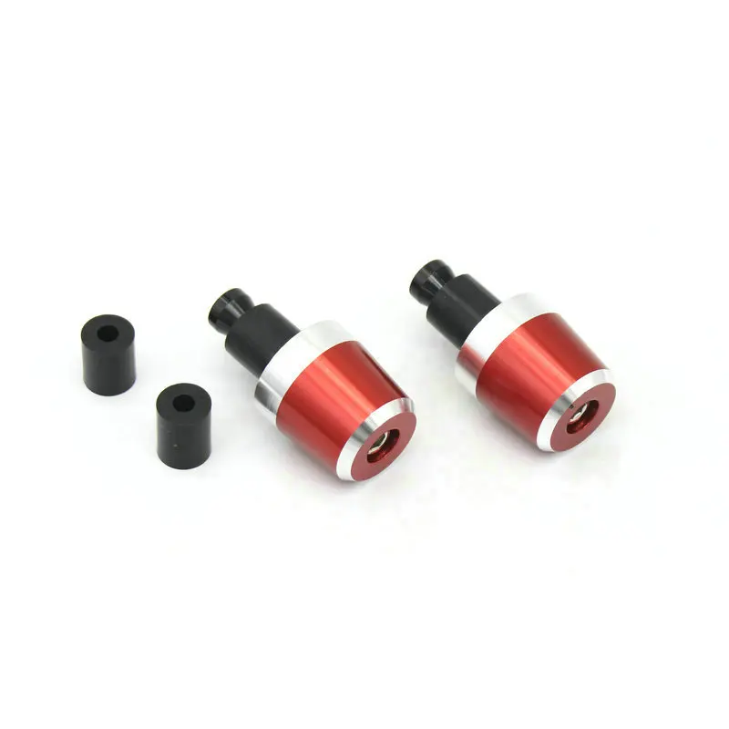 Красный Motorcycle Handlebar Counterweight Slider Handlebar End Grips plug For Suzuki BK1300 GSR400 GSR600 GSR750 GSX-S1000 GSX750 - Цвет: Красный