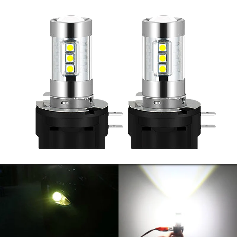 Luz LED antiniebla para coche, foco delantero automático de 5w, 10 30V