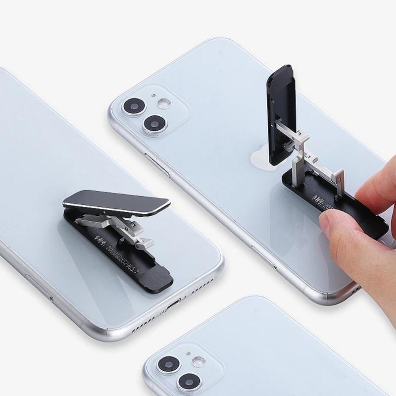 mobile holder Universal Mini Size Aluminum Portable Folding Desk Mount Holder Bracket Mobile Phone Cradle Foldable Stand for Cellphone mobile holder for tripod