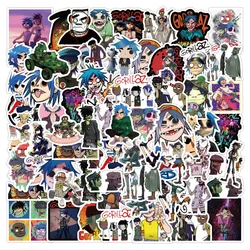 Gorillaz Band Waterproof Graffiti Sticker Set - Vibrant Decorative Decals (10PCS)