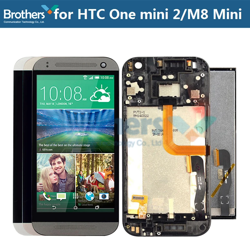 Huiswerk maken Stijgen voetstuk Lcd For Htc One Mini 2 / M8 Mini Lcd Screen For Htc M8 Mini Touch Screen  Digitizer Screen Assembly With Frame Phone Replacement - Mobile Phone Lcd  Screens - AliExpress