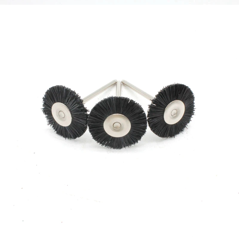 100pcs Jewelry Grinding Buffing Wheel 22mm Scouring Pad Polishing Steel Wire Brush Drill Rotary Tool Accessories