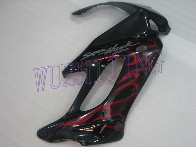 Наборы для тела Honda VTR1000F 03 04 обтекатель Наборы VTR 1000F 99 00 красные, черные пламени обтекатель Наборы VTR1000F 1995-2005