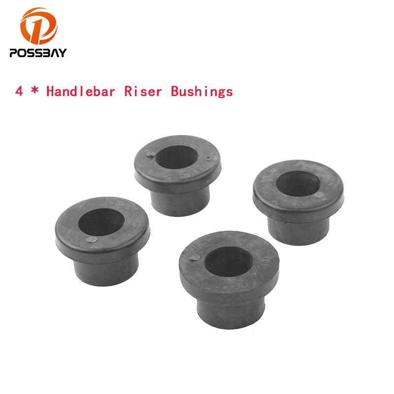 

4pcs Motorcycle Handlebar Riser Bushings Black Polyurethane for Harley-Davidson Road Glide-FLTR 1998-2002 Motorcycle Accessories