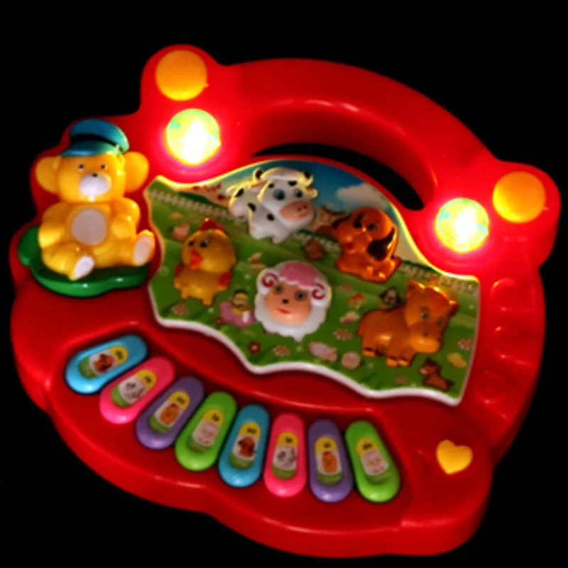 

Educational Toy Electronic Organ Animal Farm Music Piano Baby ENLIGHTEN Infant Teaching Toys Chenghai Toy